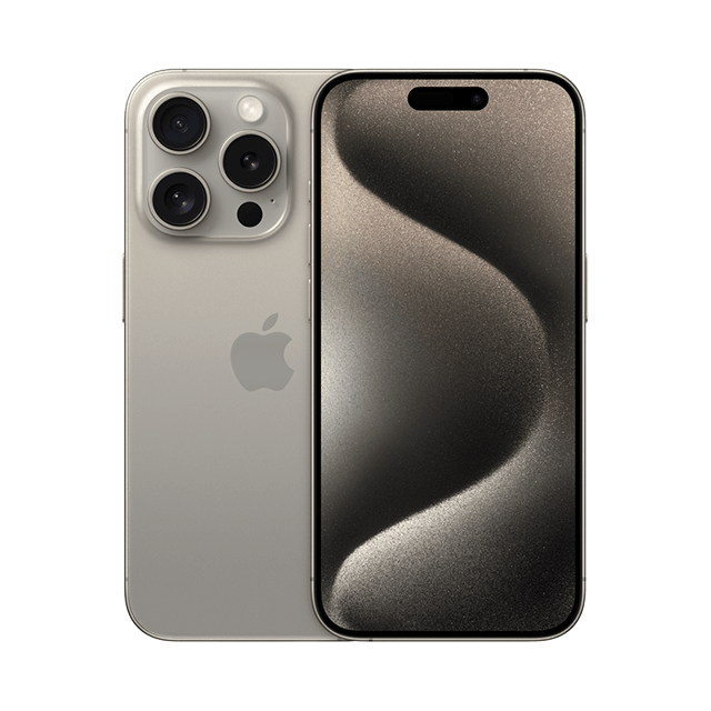 iPhone 15 Pro Natural Titanium