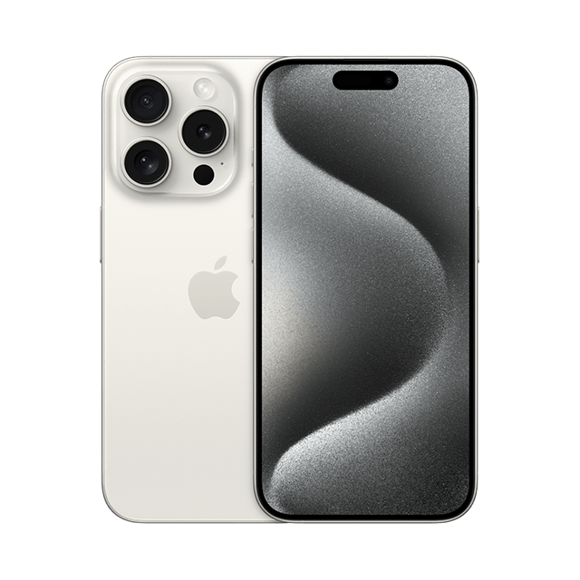 iPhone 15 Pro White Titanium
